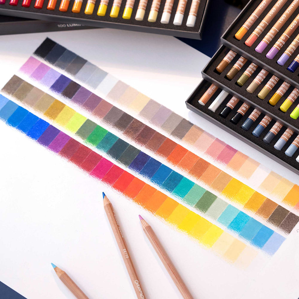 Caran d' Ache Luminance 100 Piece Set – Speranza Design Gallery