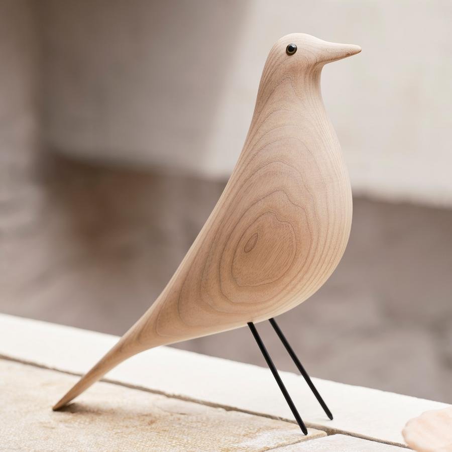 Vitra Eames House Bird, Walnut Wood, 12” – Speranza Design Gallery