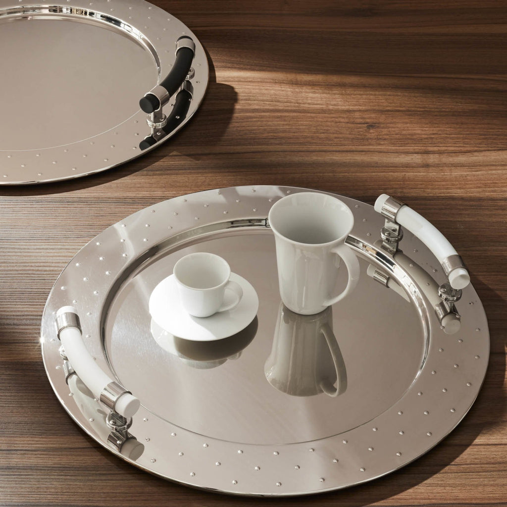 Alessi Round Tray with Handles