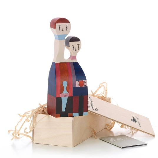 Vitra Wooden Doll No.11, Fir, Hand Painted – Speranza Design Gallery
