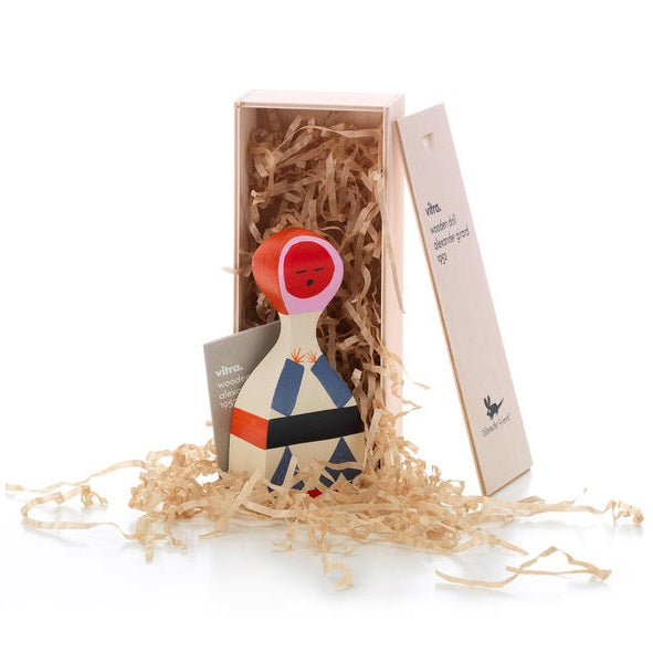 Vitra Wooden Doll No.18, Fir, Hand Painted – Speranza Design Gallery
