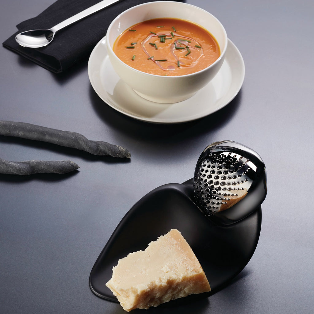Alessi Forma Cheese Grater by Zaha Hadid, Stainless Steel – Speranza Design  Gallery