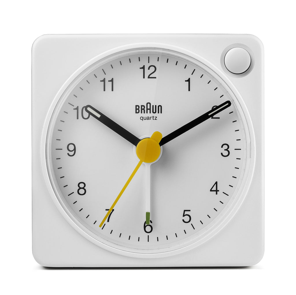 Braun BC02/BNC002 Classic Travel Alarm Clocks (Multiple Colors