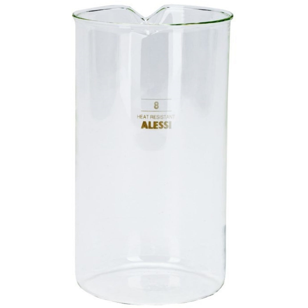 35741 Alessi replacement glass for 8 cup french press models.