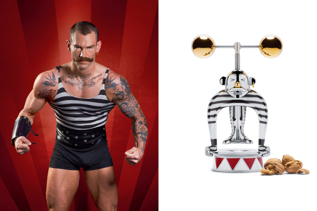 Buy The Strongman Nutcracker by Alessi online