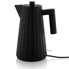 Alessi Plisse Electric Kettle in Thermoplastic Resin Black US Plug