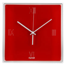 Kartell Tic & Tac Wall/Table Clock Red