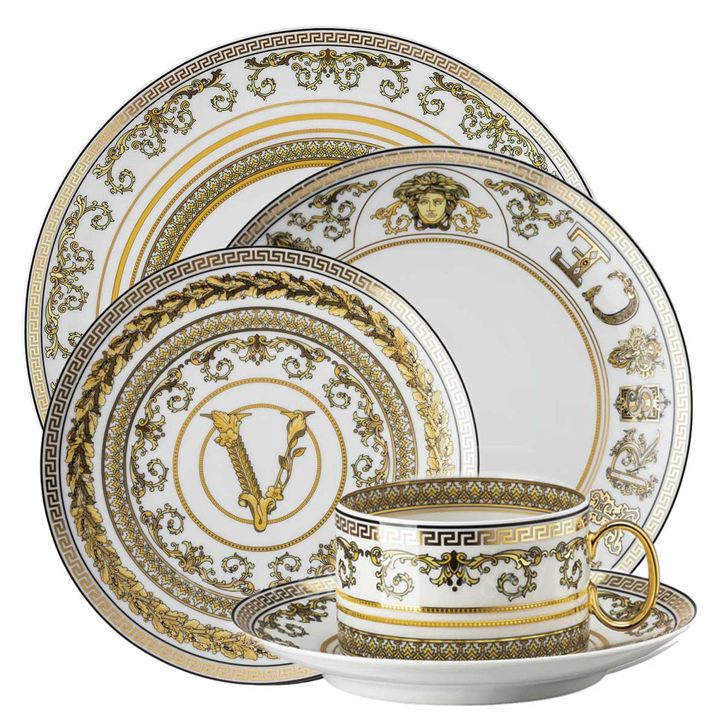 Versace Dinnerware Virtus Gala White – Speranza Design Gallery