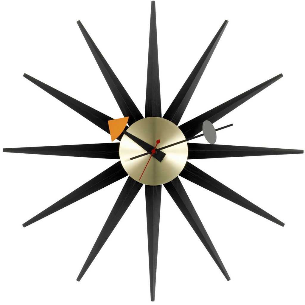 アート・デザイン・音楽 workspirit Vitra Design Journal Vitra Wall Clock Sunburst – Speranza Design Gallery