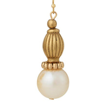 Faux Pearl & Bead Drop Earrings