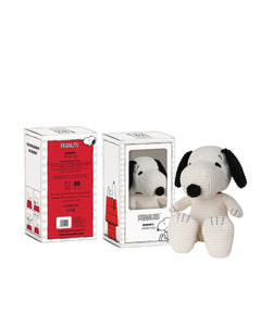 Plush PEANUTS SNOOPY Corduroy Cream in Gift box 11"