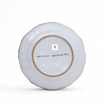 FAENZA-CARNATION: Scalloped salad plate (8'' Diam.)