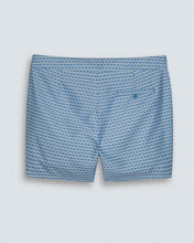 Men's Swim Shorts PENISOLA Argyle Blue Stone US Waist Size 34