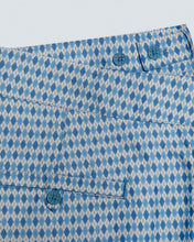 Men's Swim Shorts PENISOLA Argyle Blue Stone US Waist Size 34