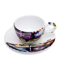 MODERNA: Coffee/Tea Cup and Saucer - Crisalide Design by L. Centinaro