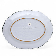 FAENZA-CARNATION: Large Oval platter