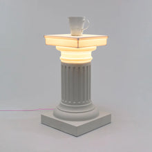 Las Vegas Side Table & Lamp