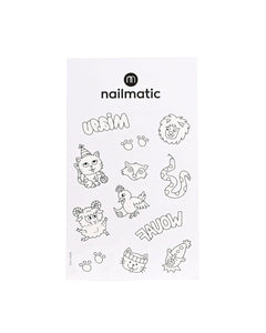 Temporary Coloring Tattoos - Animals