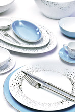 Silver Rain Large Oval Platter