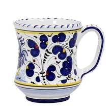 ORVIETO BLUE ROOSTER: Concave Deluxe Mug (12 Oz.)