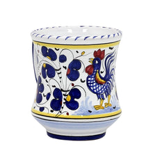 ORVIETO BLUE ROOSTER: Concave Deluxe Mug (12 Oz.)