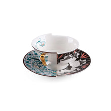 Seletti Hybrid Teacup and Saucer Aspero