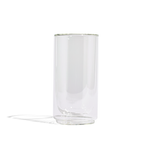 Cove 16oz Glass Pint - Set of 2 - Clear