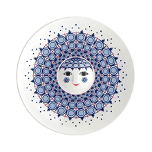 Bjørn Wiinblad Olga Dish, Blue, Ø: 13"