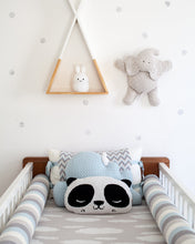 Pillow CRIB SIDE PROTECTOR Pair Light Blue