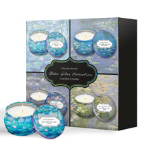 Monet Water Lilies Scented Candle Set