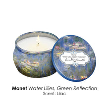 Monet Water Lilies Scented Candle Set