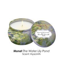 Monet Water Lilies Scented Candle Set