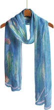 Monet Water Lilies Silky-soft Polyester Sheer Long Scarf
