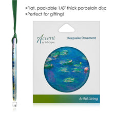 Monet Water Lilies Year-round Keepsake Ornament