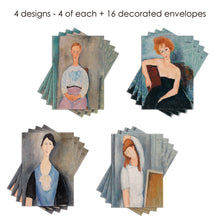 Note Cards - Barnes/Modigliani - Box of 16 Cards & Envelopes