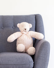 Plush CABLE KNIT TEDDY BEAR Mint