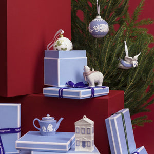 Wedgwood Holiday Ornament Christmas Nativity Bauble