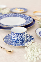 Blue Legacy Tea Cup + Saucer (Set of 4)