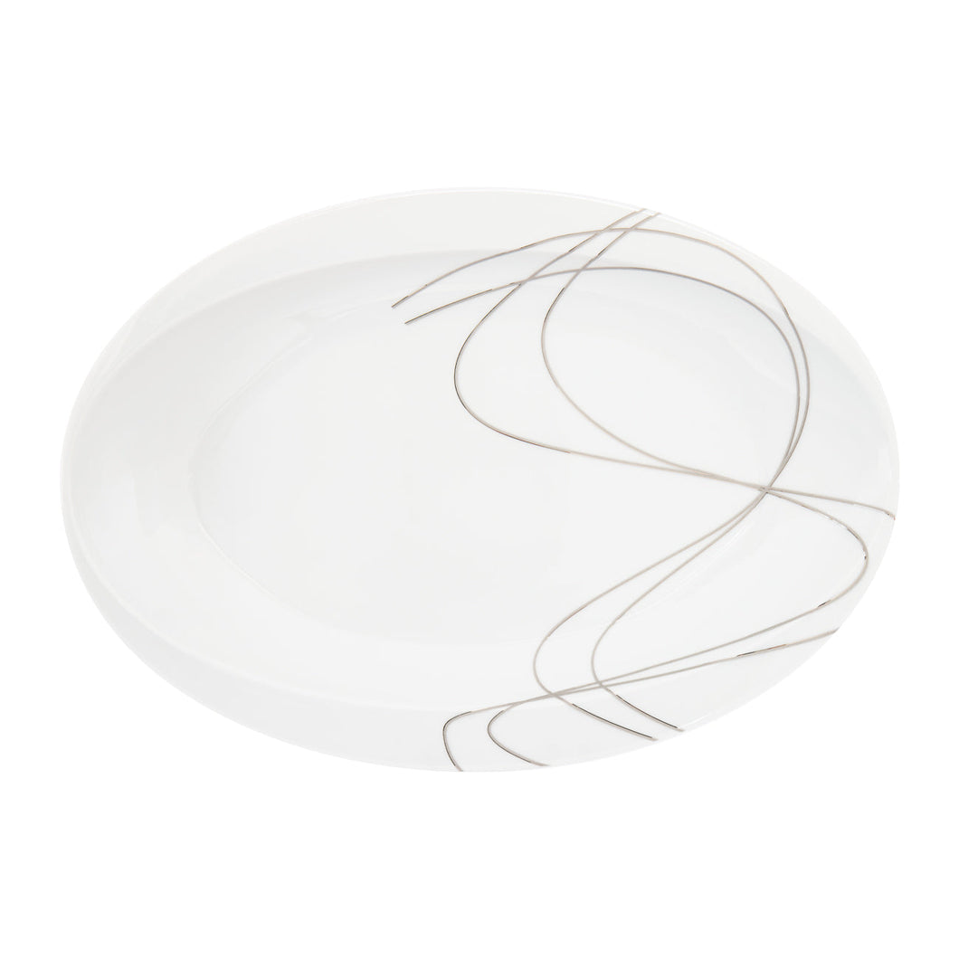 Wave Medium Oval Platter