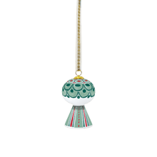 Bjørn Wiinblad Eva Christmas Ornament, Green, H: 3"