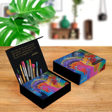 Note Cards - Laurel Burch Horses - Box of 16 Cards & Envelopes