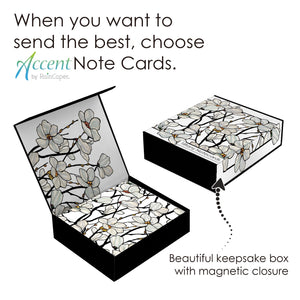 Note Cards - Tiffany Stained Glass Masterworks- Box of 16 Cards & Envelopes