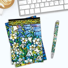 Note Cards - Tiffany Stained Glass Masterworks- Box of 16 Cards & Envelopes