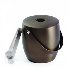 PHILIPPI Hemingway stainless steel ice bucket with tongs