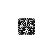 Rosenthal Monochrome Bowl, 4 3/4 in Flat Maze