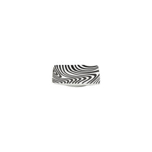 Rosenthal Monochrome Bowl, 4 3/4 in Flat Zebra