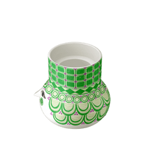 Bjørn Wiinblad Olga Tealight Holder, Green, H: 4.7"
