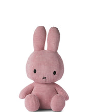 Plush MIFFY Sitting Corduroy Pink 20"