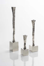 Nest Candle Holder Nickel Silver