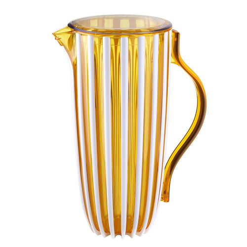 Guzzini Pinup Pitcher with Lid, Amber